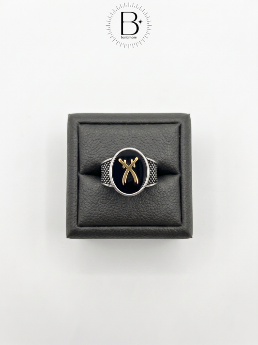 Men's Silver Zulfiqar Sword Signet Ring
